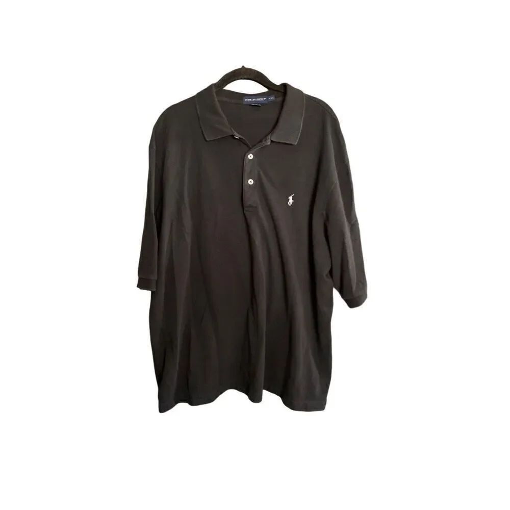 Ralph. Lauren men’s polo golf black polo shirt size XXL 